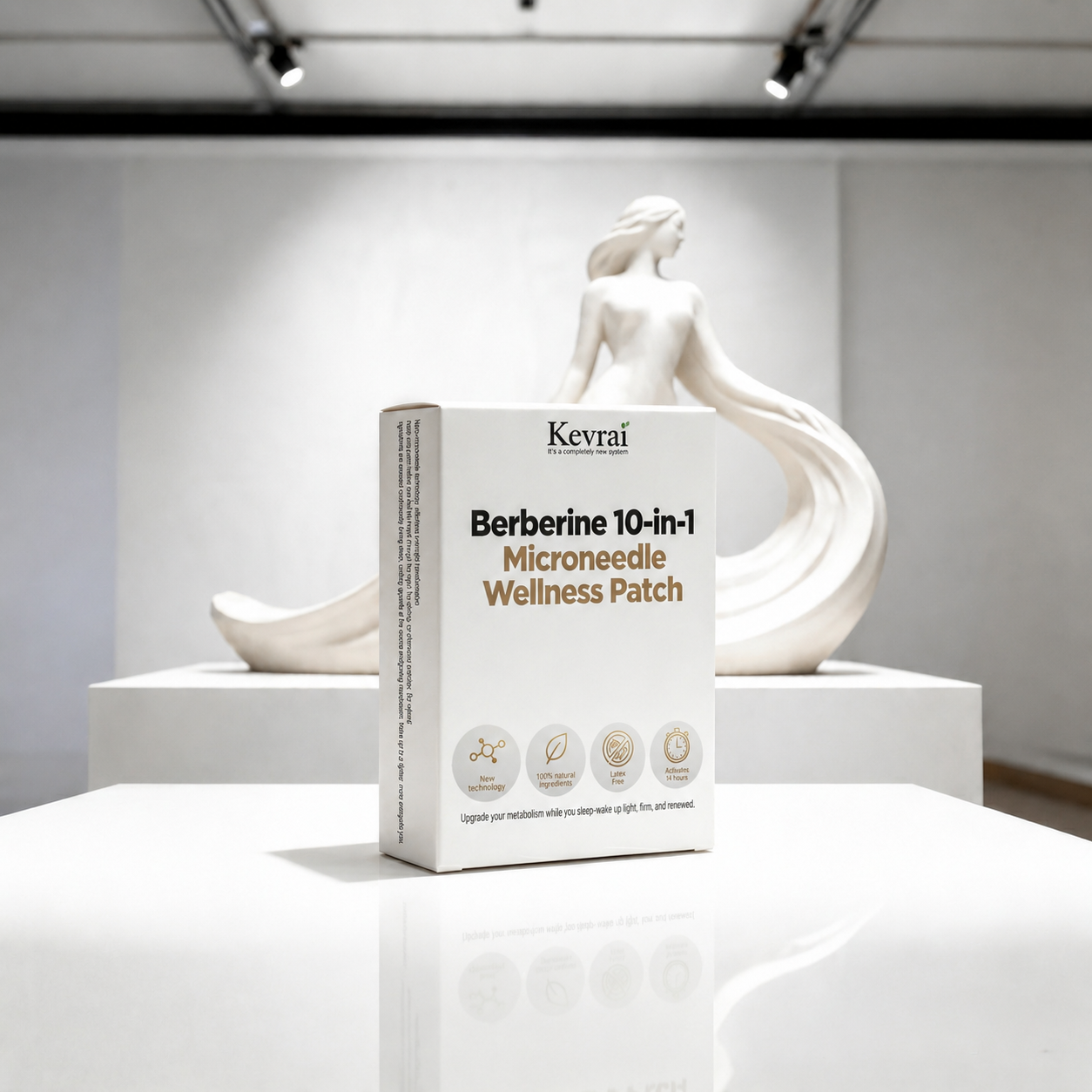 USA Doctor Recommended 🌟 | Kevrai® Berberine 10-in-1 Nano Microneedle Patch | ✅ Science-Backed Formula  | Visible Results in 7 Days 🏅